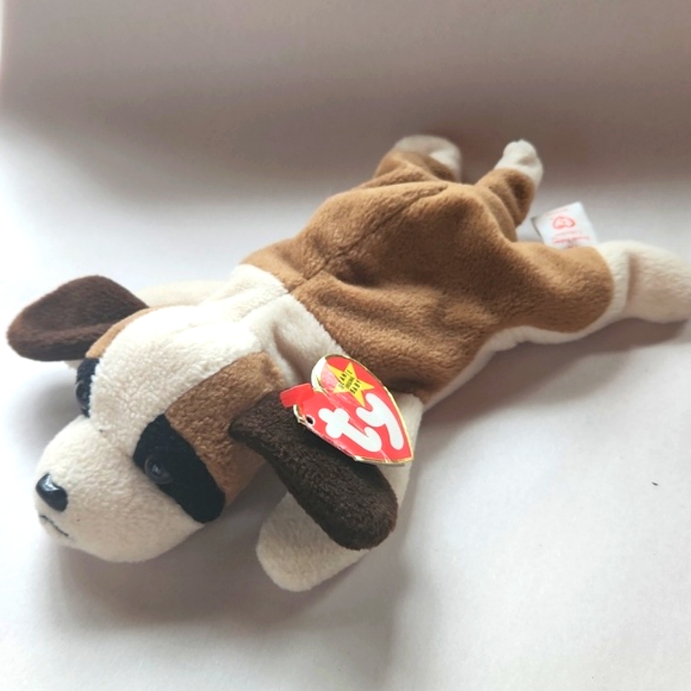 TY Beanie Baby Bernie the Dog 1996 Vintage